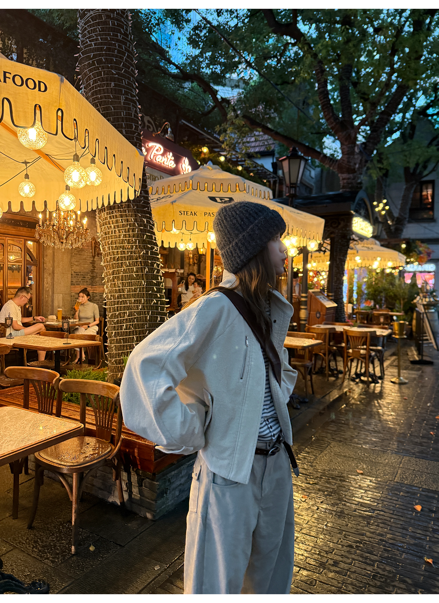 LelyMooch 厚手コーデュロイライダースジャケット LEM245