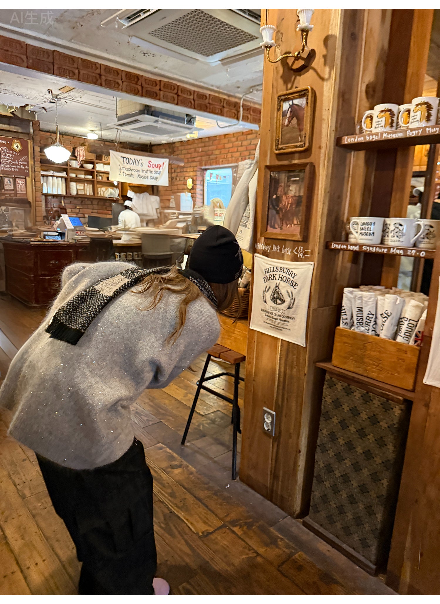 LelyMooch スパンコール入りカシミヤ混ニット  LEM267