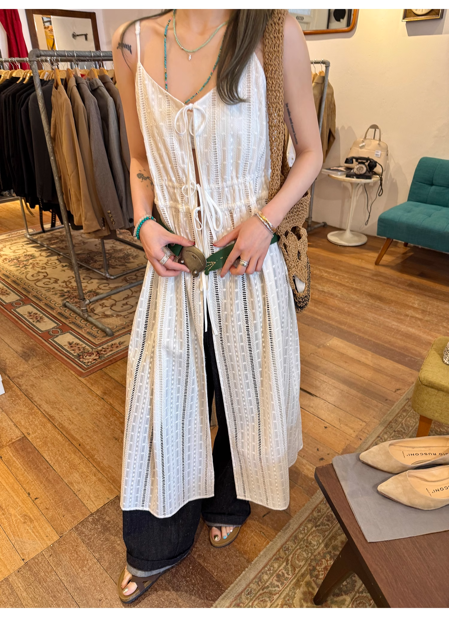 LelyMooch  リゾート ホルターネック ワンピース  LEM103