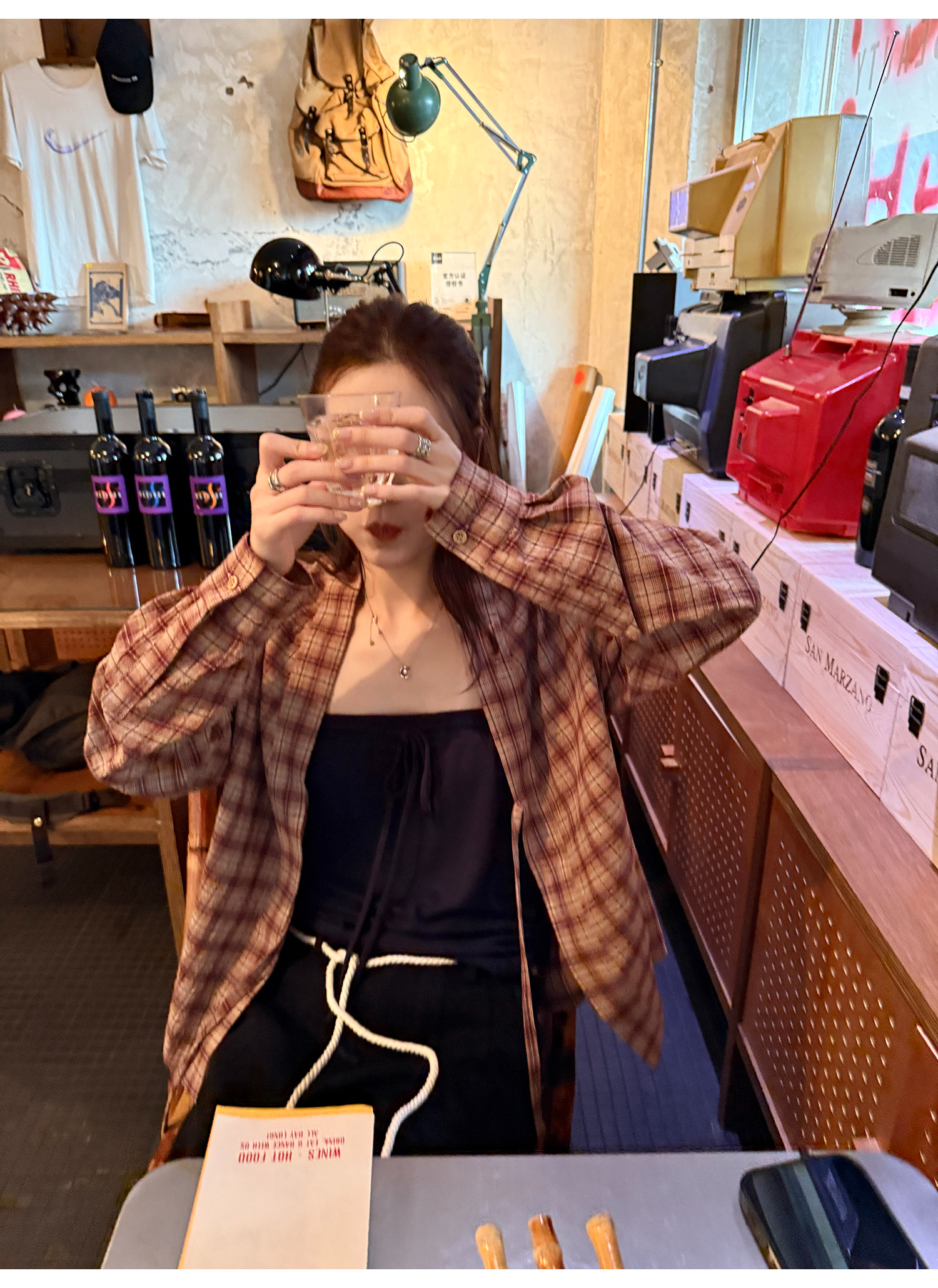LelyMooch ローブ風リラックスカーデ  LEM211
