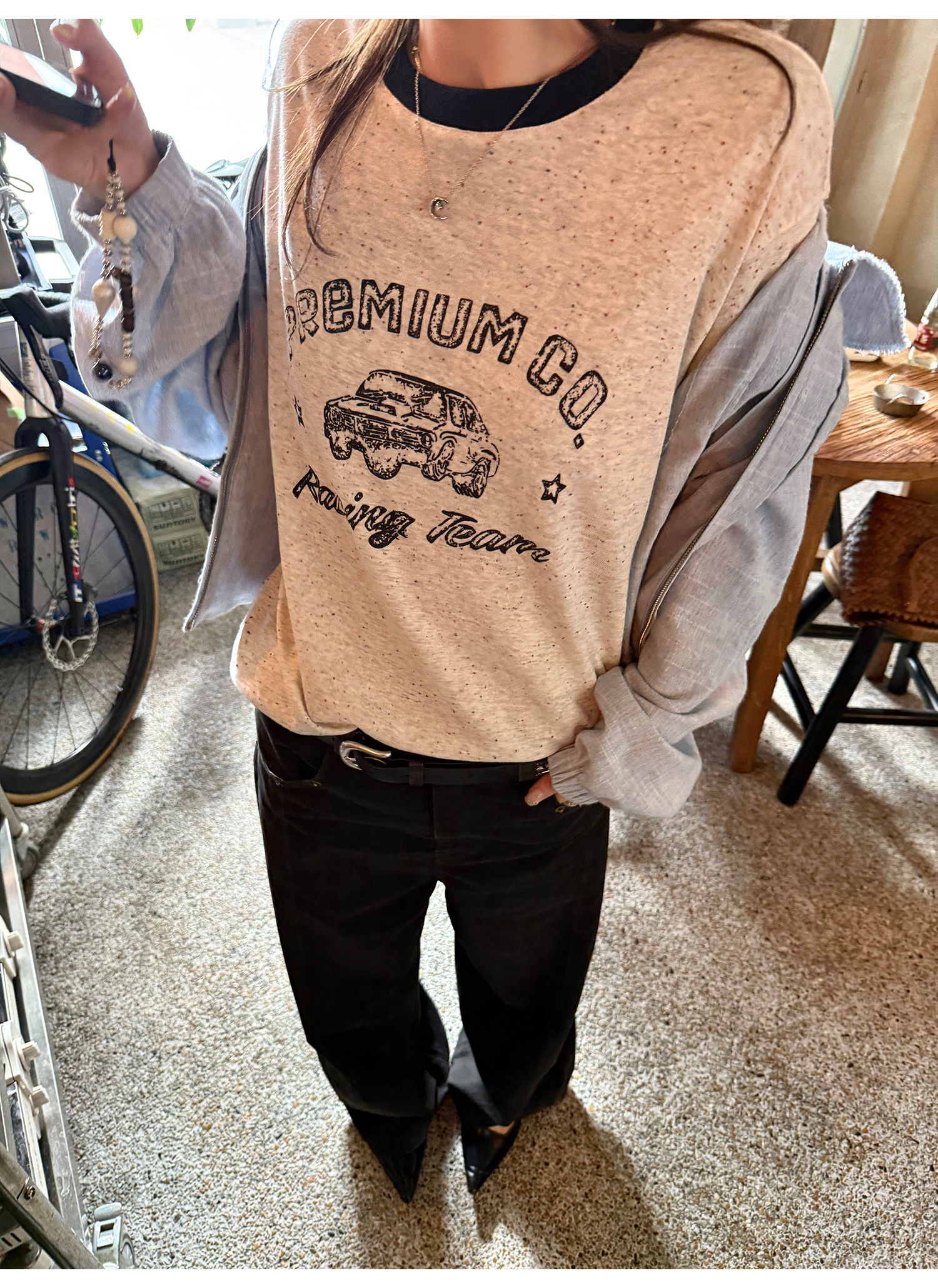 LelyMooch カラーポイントTシャツ  LEM207