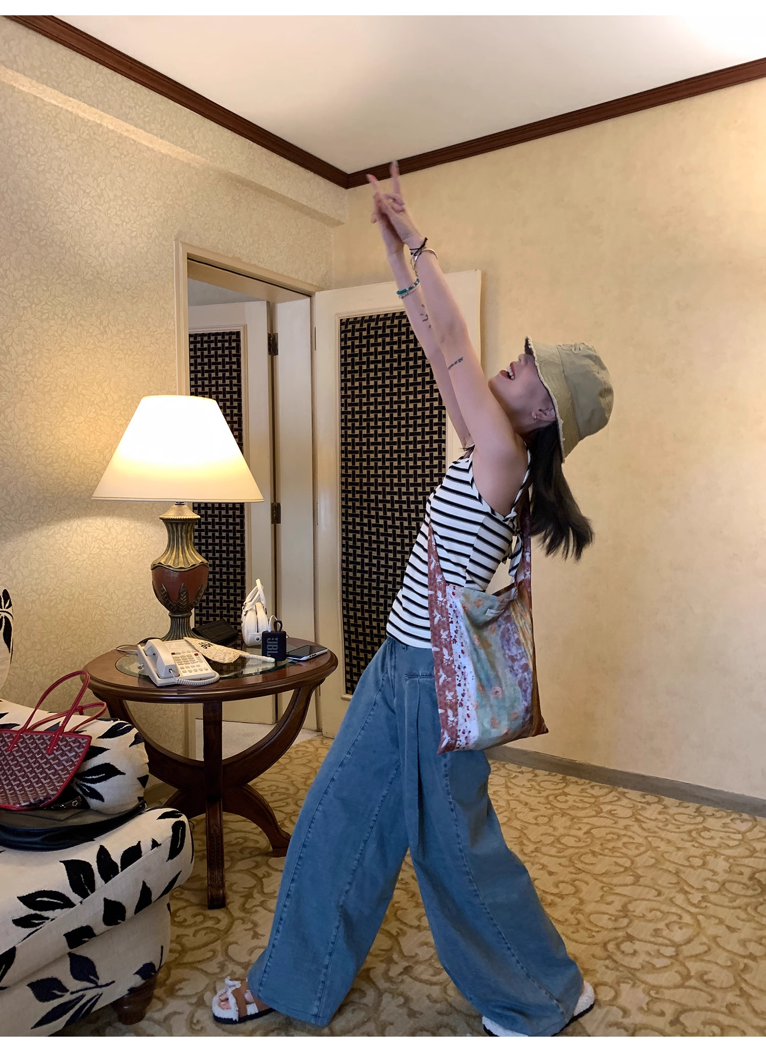 LelyMooch Oil Painting Canvas Bag LEM071