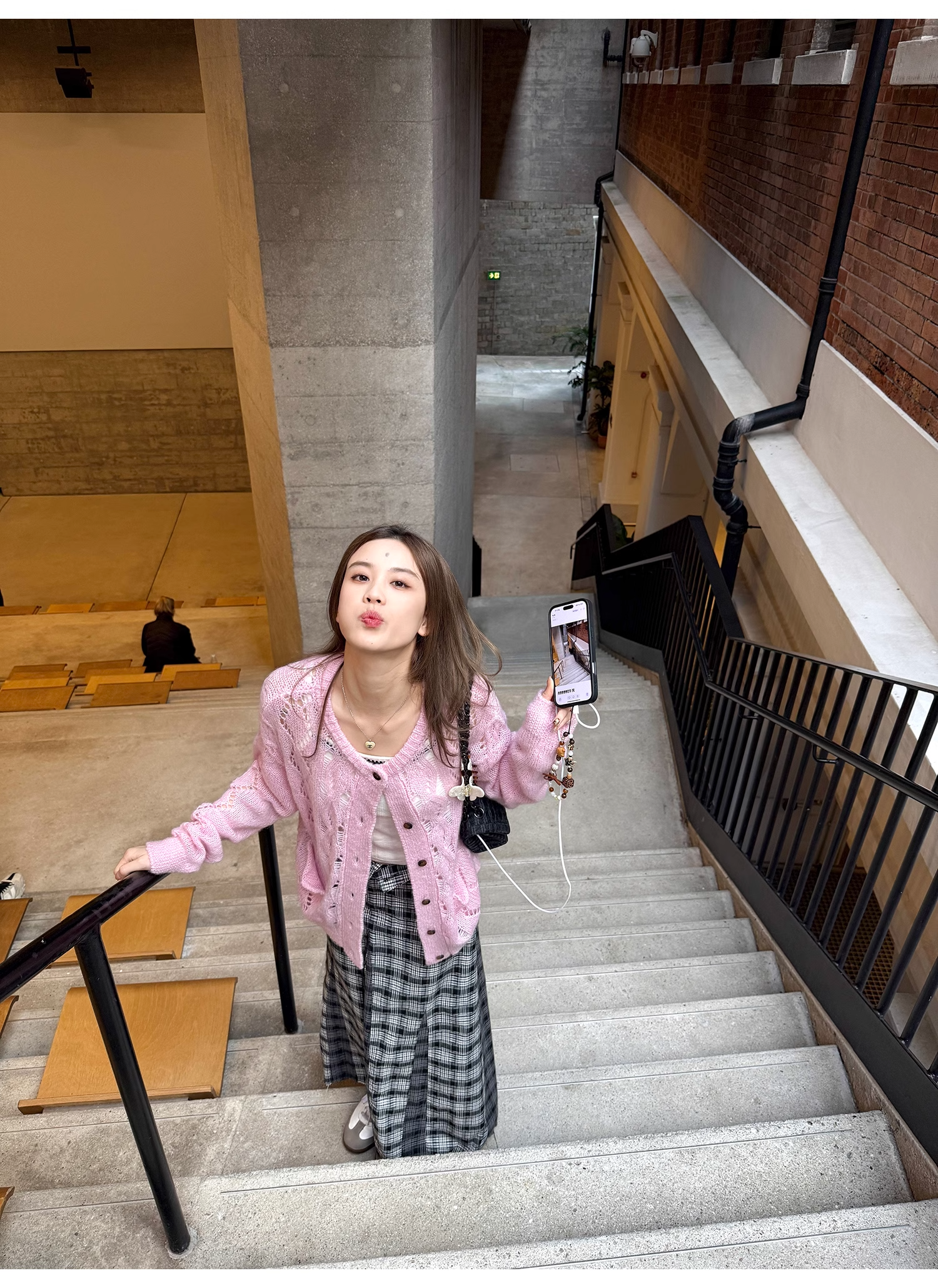 LelyMooch  レース編みカーディガン  LEM080